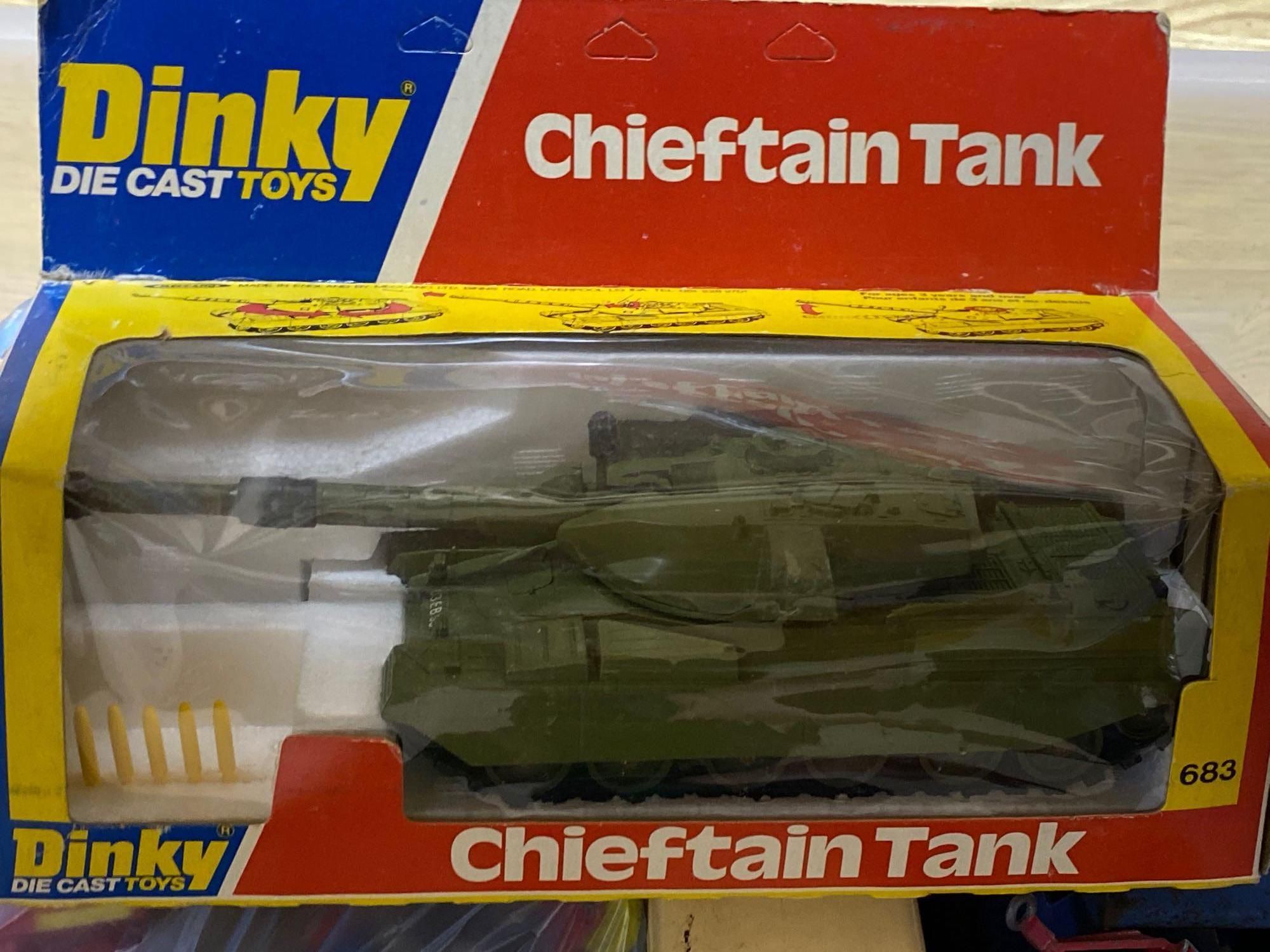 Dinky Toys including 901 Foden Diesel eight wheel wagon, unboxed, Military Series and other items